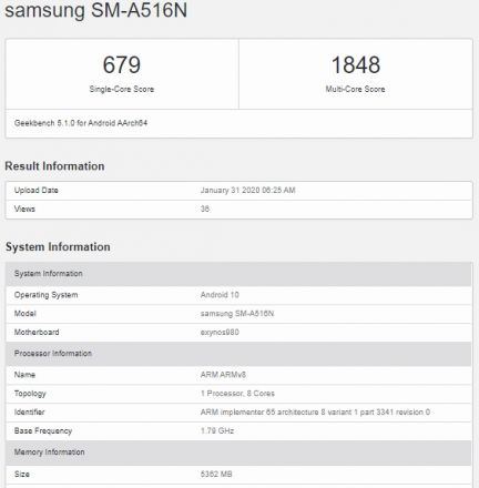 Galaxy A51 5G
