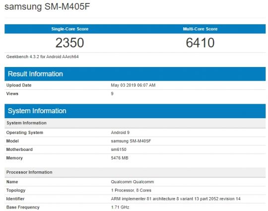 Galaxy M40