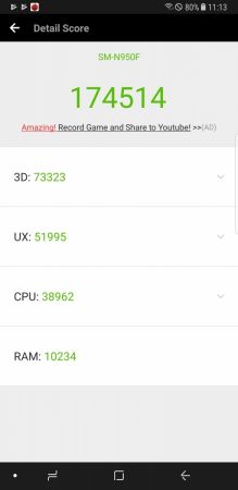 Note 8 Antutu