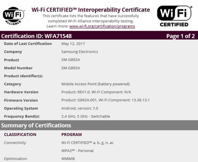 Samsung Galaxy S8 Active