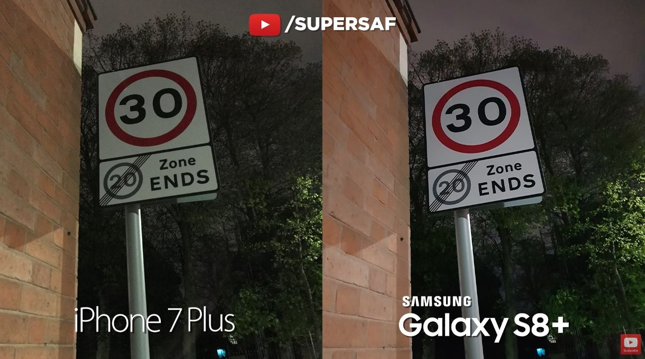 Galaxy S8+ vs iPhone 7 Plus
