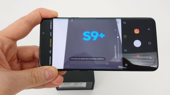 Camera lui Samsung Galaxy S9+