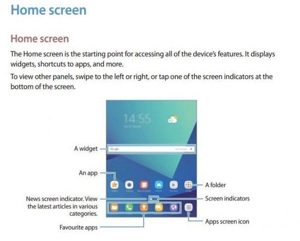 Manual utilizare Samsung Galaxy Tab S3