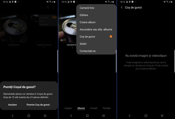 Recycle Bin pentru Galerie