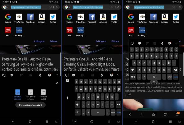 astatura a primit un floating mode