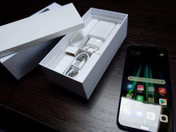 Xiaomi Redmi Note 8T scos din cutie