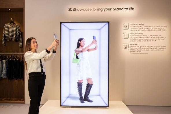 Samsung Spatial Signage