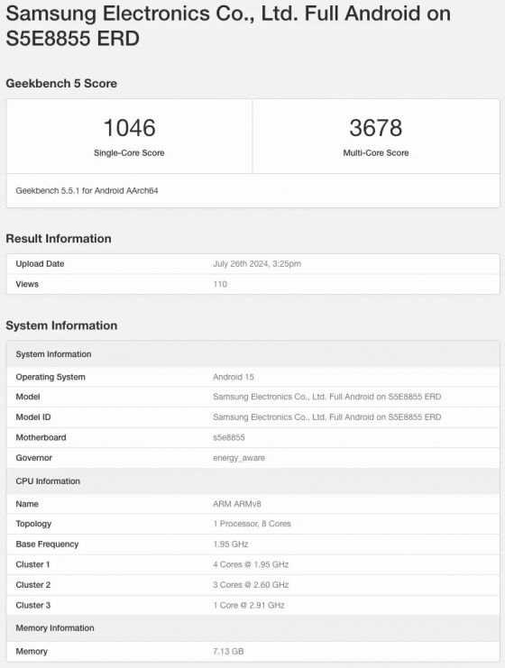 Exynos 1580