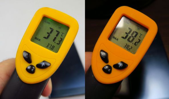 Test termic Sony Xperia XZ