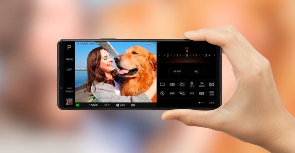Camera UI Xperia 1 III