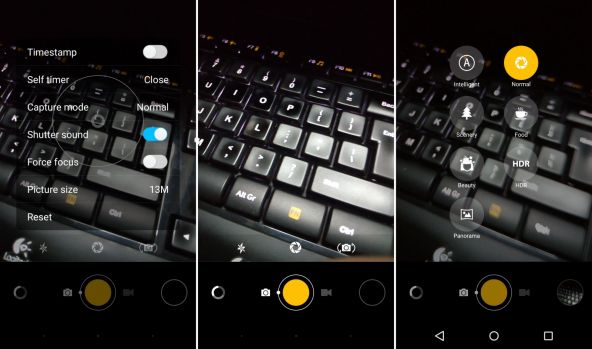 Interfata camera TP-Link Neffos C5 Max