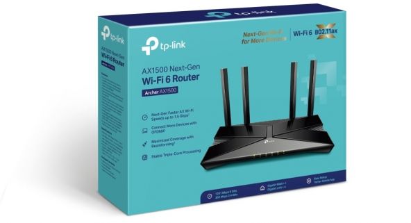 TP Link AX10 AX1500 Wi-Fi 6