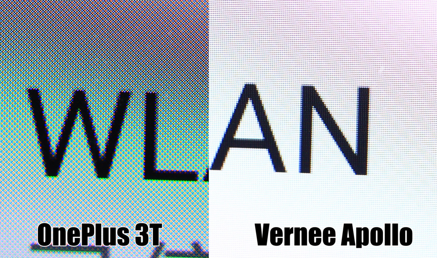 Vernee Apollo vs OnePlus 3T