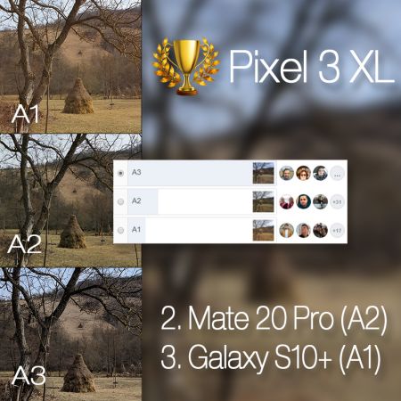 Câștigtor Comparație foto Samsung Galaxy S10+ vs. Google Pixel 3 XL vs. Huawei Mate 20 Pro (peisaj)