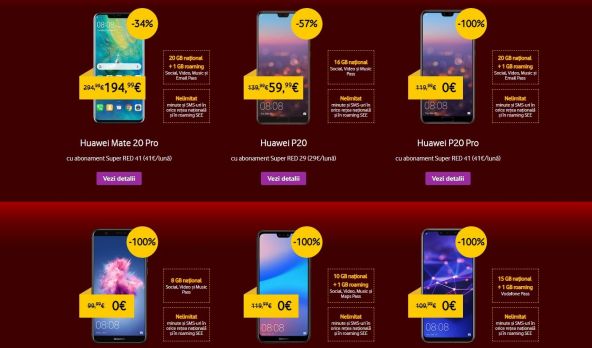 Ne-a scăpat! Vodafone are la rândul său oferte atractive de Black Friday; Iată-le!