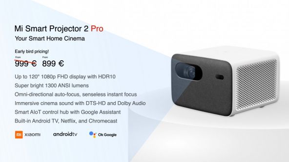 Xiaomi Mi Smart Projector 2 Pro