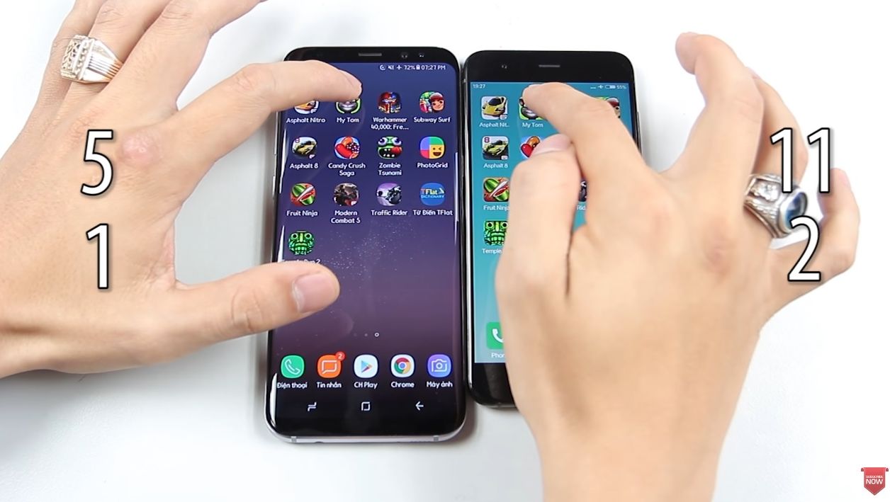 Xiaomi Mi 6 vs Galaxy S8