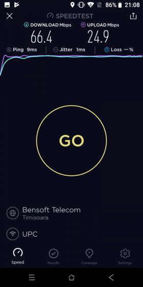 Speedtest iHunt S60 Discovery