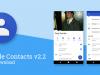 Aplicația Google Contacts v2.2 vine cu actualizări ale paginilor de contacte, modificări UI și altele (Descărcați de aici)