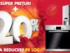 Reduceri fantastice la Flanco! Retailerul oferă un extra discount de 20% pentru produsele adăugate în coș