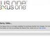 Stocul de telefoane Google Nexus One epuizat complet in magazinul Google, definitiv