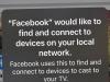 iOS 14 ne va avertiza atunci când o aplicație de pe telefon caută dispozitive conectate în rețea, una dintre acestea fiind Facebook
