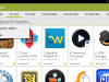 Google Îmbunătățește vizibilitatea aplicațiilor pentru tablete in Play Store
