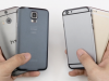 iPhone 6 comparat cu Samsung Galaxy S5 și HTC One M8 În fața camerei (Video)