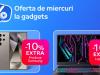 Oferta de miercuri la gadgets pe eMAG: telefoane Samsung, laptop-uri și PC-uri cu extra reducere de până la 20%