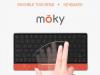Moky este o tastatură cu touchpad invizibil integrat şi suport pentru gesturi, proiect de succes pe Indiegogo (Video)