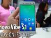 IFA 2015: Lenovo Vibe S1 hands-on - două camere frontale pentru un selfie cu adâncime (Video)