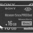 Memory Stick Duo de 16GB, de la Sony, ideal pentru PSP-ul tau