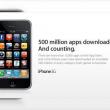 500 de milioane de aplicatii descarcate prin Apple App Store