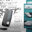Nokia E97, un telefon concept bazat pe tehnologia E-ink