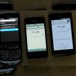 Batalia browserelor web mobile: BlackBerry Torch 9800 versus iPhone 4 si Samsung Galaxy S (Video)
