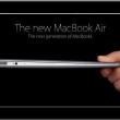 Noi modele MacBook Air prezentate oficial de Apple - variante de 13.3 si 11.6 inchi