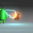 Android distruge Apple! Bătălia logo-urilor (Video)