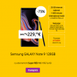 Ofertă flash! Samsung Galaxy Note 9 la doar 229 euro cu abonament Vodafone de 16 euro!