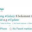 Android 2.3 pe Samsung Galaxy S din martie!