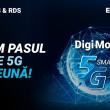 RCS & RDS/Digi Mobil face pasul spre 5G: serviciile Digi Mobil 5G sunt disponibile de azi în Bucureşti
