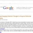 Al treilea război "mobilial": Google cumpără Motorola pentru 12.5 miliarde