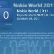 Pagina oficială (live) de anunț al telefoanelor Nokia cu Windows Phone de la Nokia World 2011