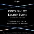 Oppo Find X2 are debutul programat pe data de 22 februarie, în cadrul MWC 2020