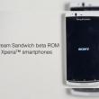 Unele telefoane Sony Ericsson Xperia deblocate pot primi Android 4.0 acum - beta (Video)