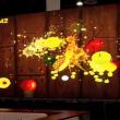 iPad 3 + Kinect + ecran de 7.3 metri = cel mai tare Fruit Ninja pe care l-am văzut vreodată (Video)
