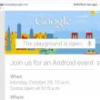 și Google are un eveniment special la final de octombrie; Lansează "ceva" pe 29 octombrie: un nou telefon Nexus sau tabletă?
