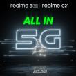 Realme 8 5G și C21 vor debuta oficial pe 12 mai în România! Sosește cel mai accesibil telefon 5G din portofoliul companiei