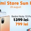Xiaomi Redmi Note 10 Pro la doar 799 lei cu ocazia deschiderii Xiaomi Store Sun Plaza pe 28 august
