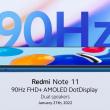 Redmi Note 11 4G varianta globală va avea ecran AMOLED de 90 Hz şi difuzoare stereo