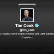 CEO-ul Apple, Tim Cook are În sfârșit un cont de Twitter